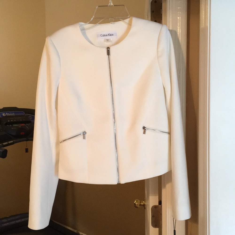 Calvin Klein White Jacket
